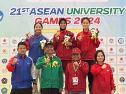 Indonesia Selangkah Lagi Menuju Juara Umum ASEAN University Games 2024