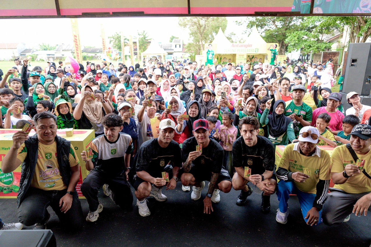 Heboh Banget! Kemeriahan Persebaya Kampung Wani bersama Antangin di Benowo