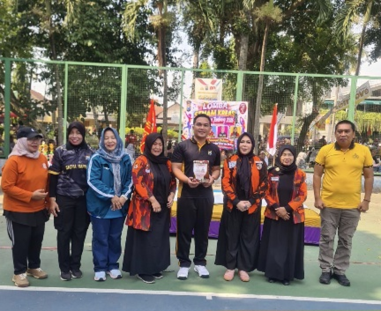 Srikandi Pemuda Pancasila Jombang dan Polres Bersinergi Lewat Lomba Senam Kreasi 2026